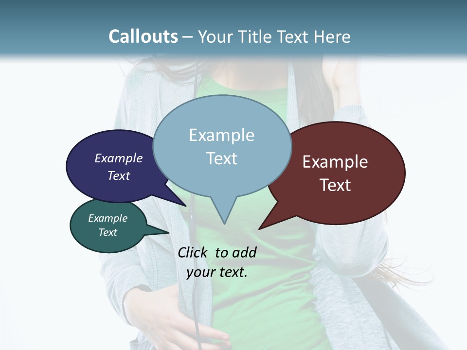 Caucasian Joyful People PowerPoint Template