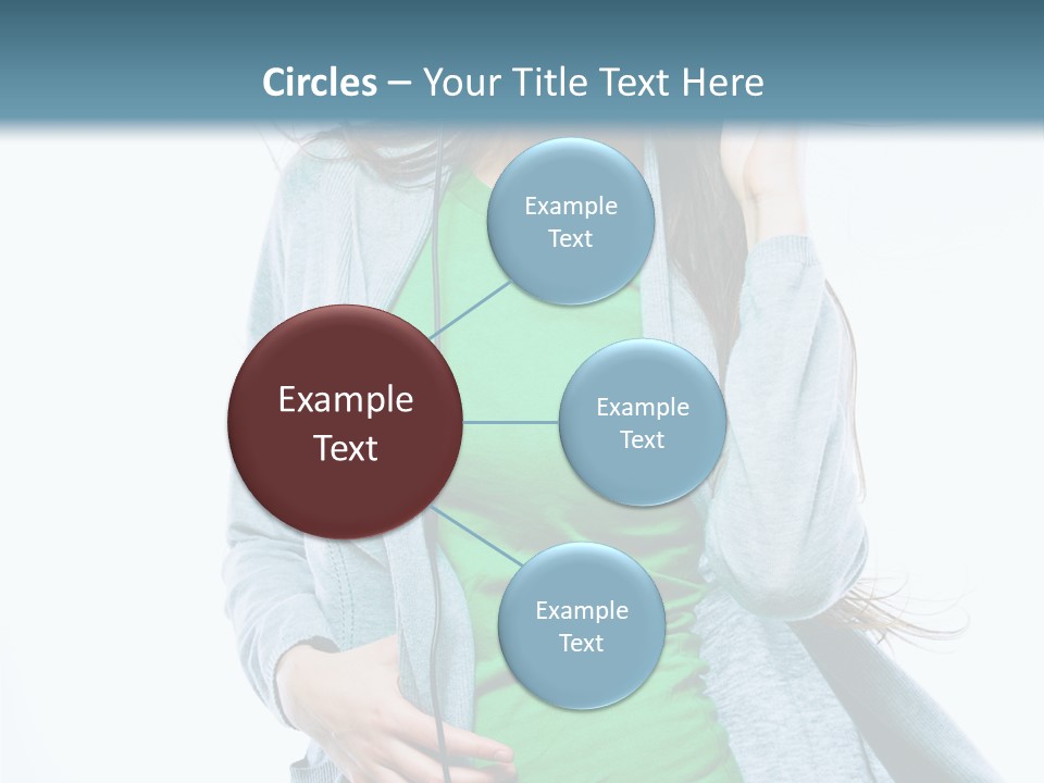 Caucasian Joyful People PowerPoint Template