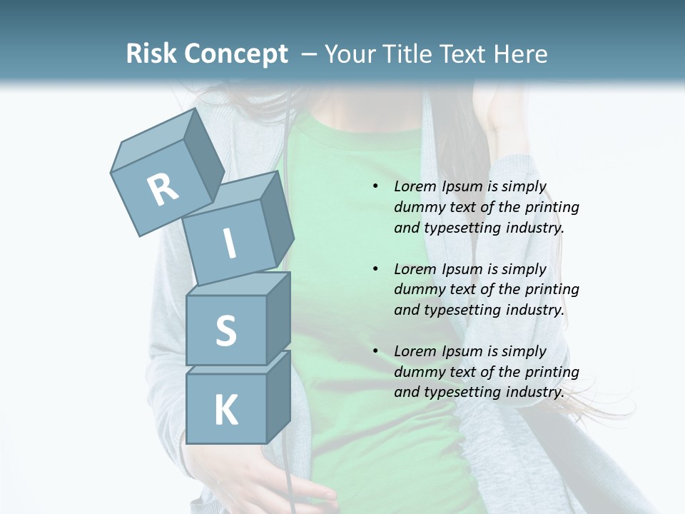 Caucasian Joyful People PowerPoint Template