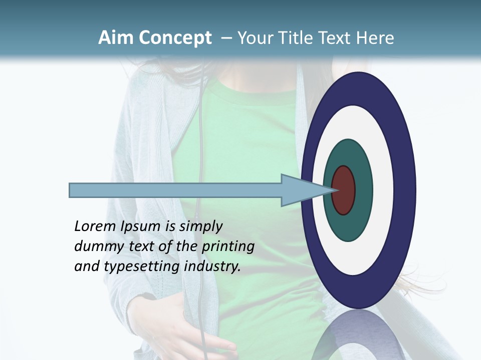 Caucasian Joyful People PowerPoint Template