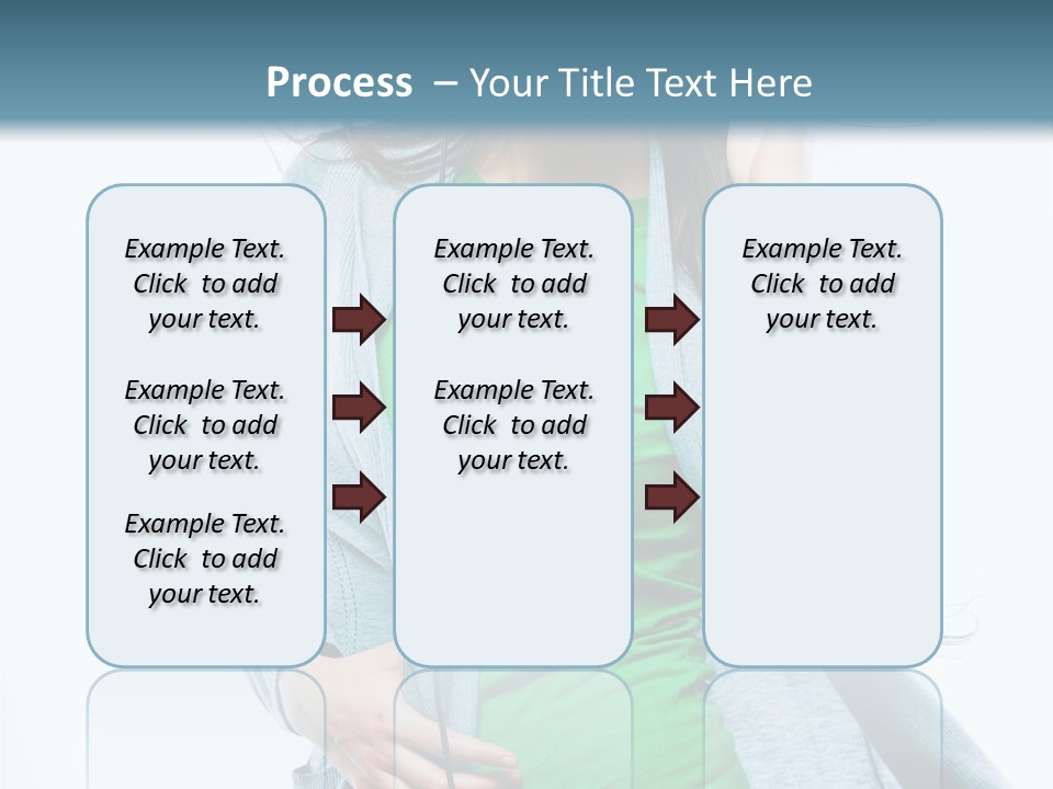 Caucasian Joyful People PowerPoint Template