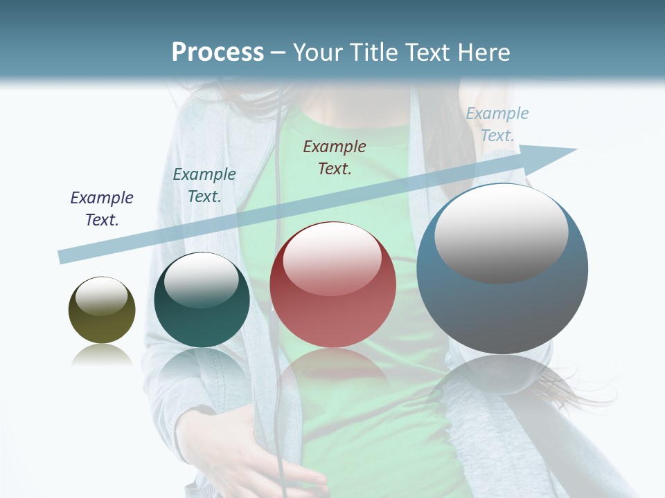 Caucasian Joyful People PowerPoint Template