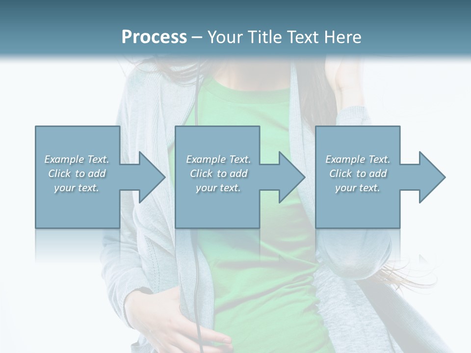 Caucasian Joyful People PowerPoint Template