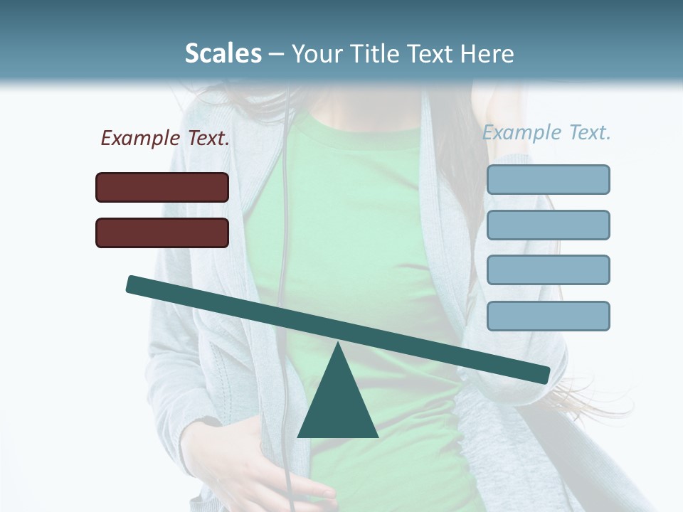 Caucasian Joyful People PowerPoint Template