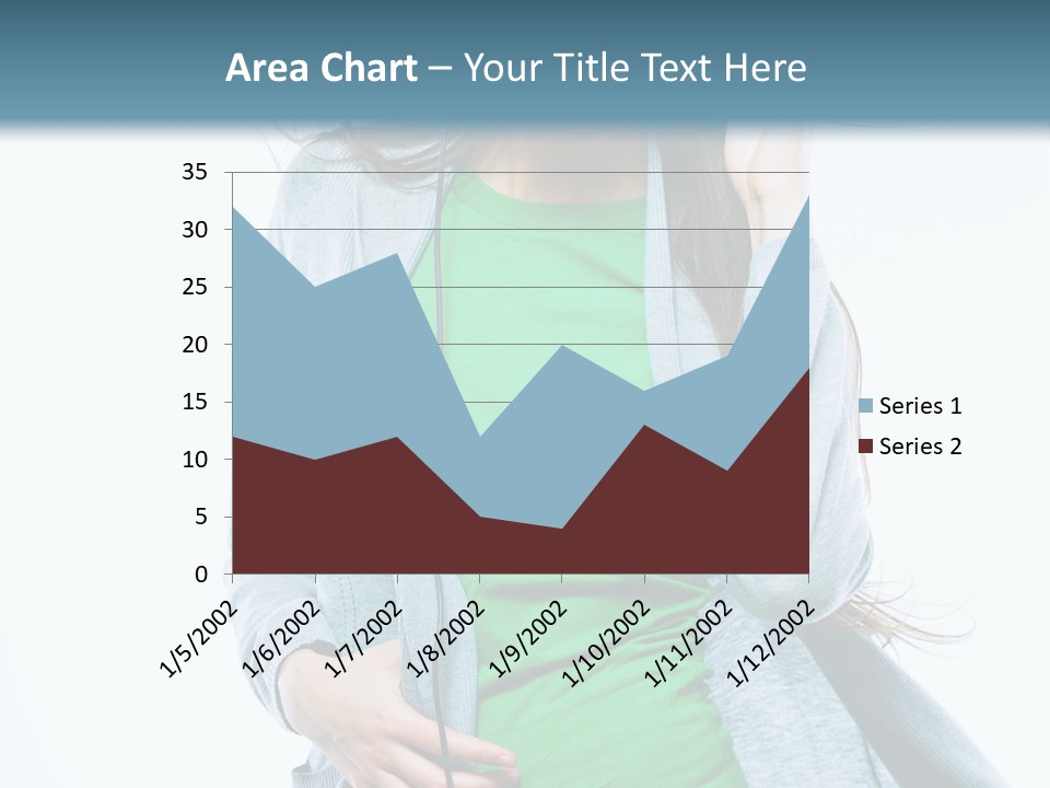 Caucasian Joyful People PowerPoint Template