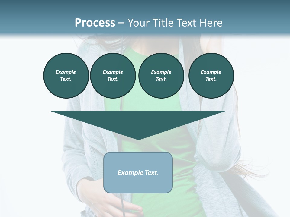 Caucasian Joyful People PowerPoint Template