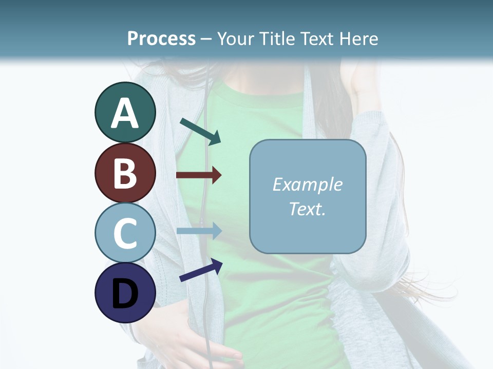 Caucasian Joyful People PowerPoint Template