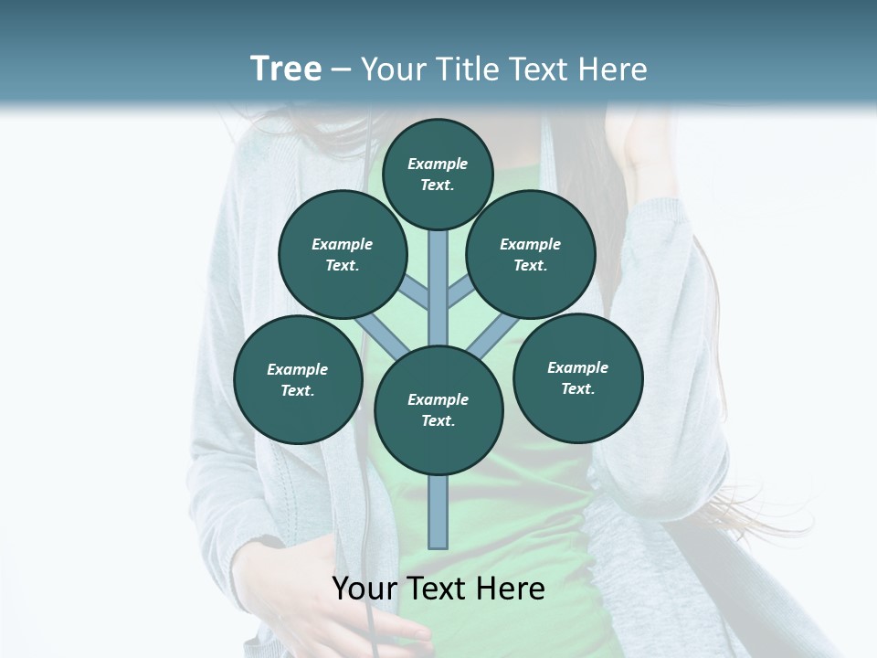 Caucasian Joyful People PowerPoint Template