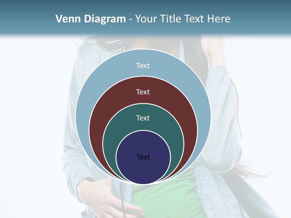 Caucasian Joyful People PowerPoint Template