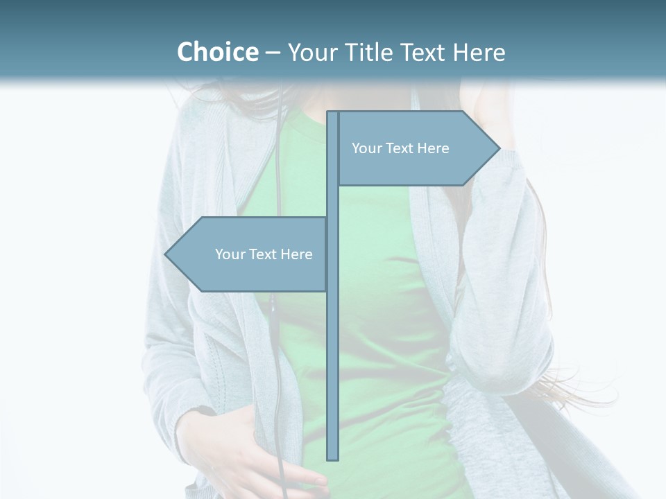 Caucasian Joyful People PowerPoint Template