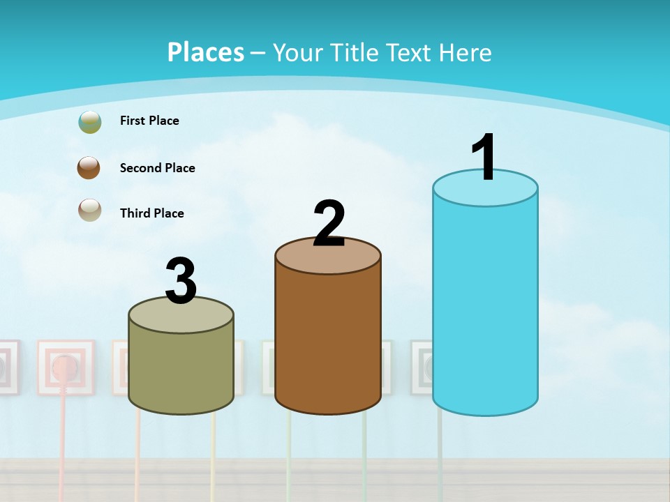 Room Background Symbol PowerPoint Template