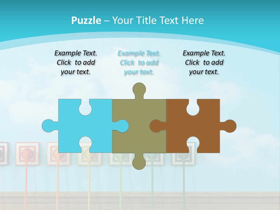 Room Background Symbol PowerPoint Template