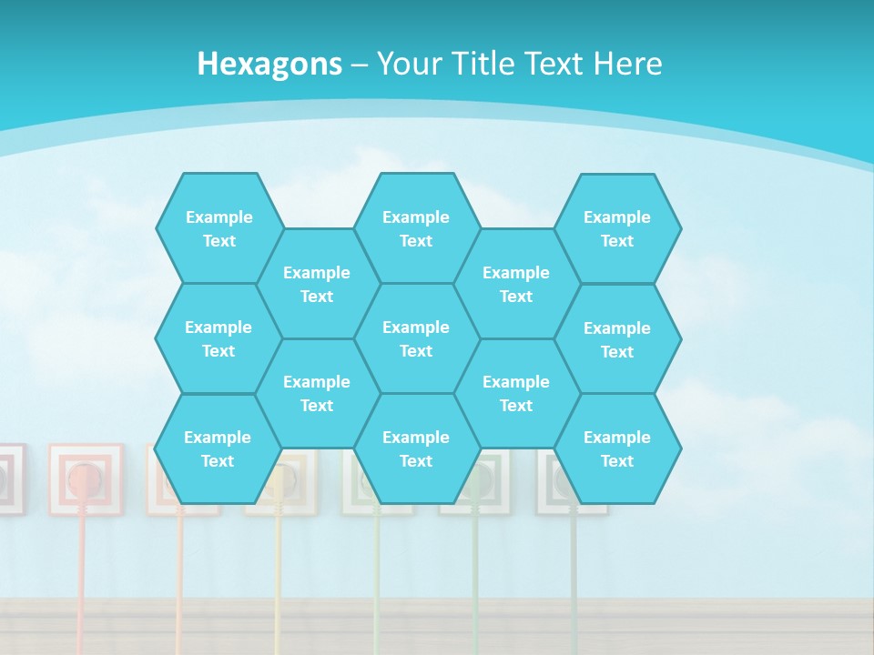 Room Background Symbol PowerPoint Template