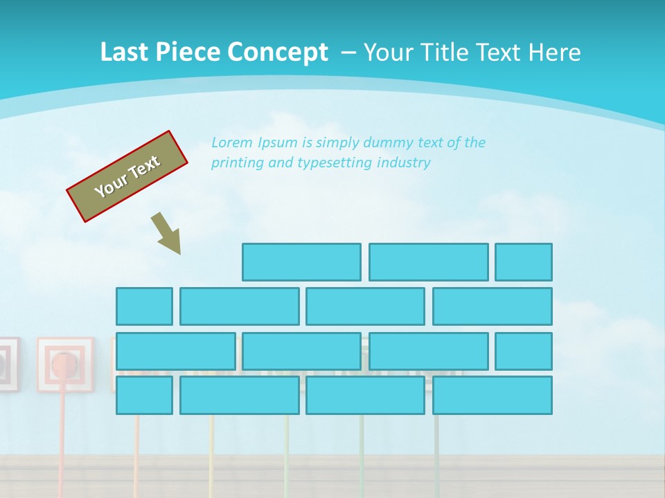 Room Background Symbol PowerPoint Template