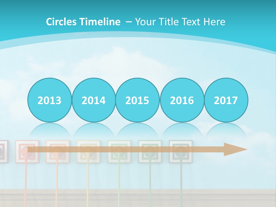 Room Background Symbol PowerPoint Template