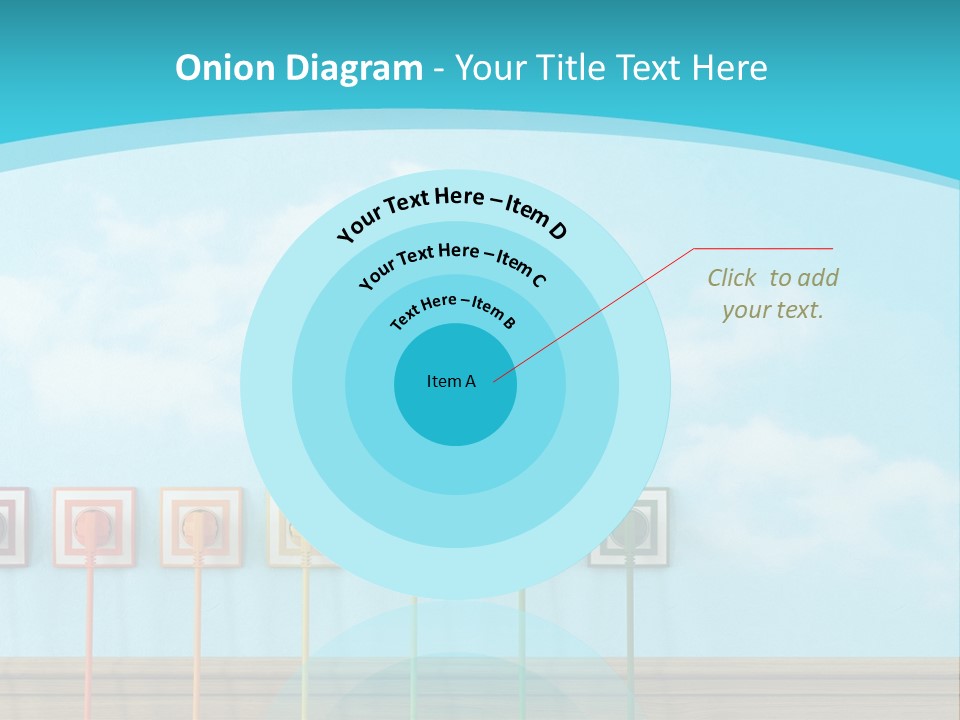 Room Background Symbol PowerPoint Template