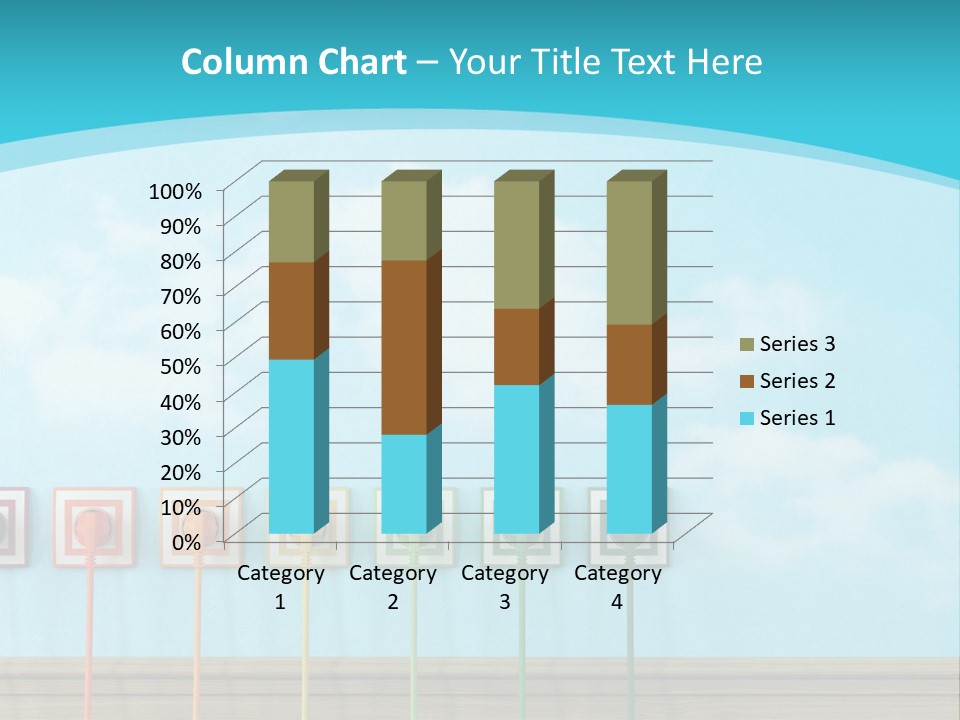 Room Background Symbol PowerPoint Template
