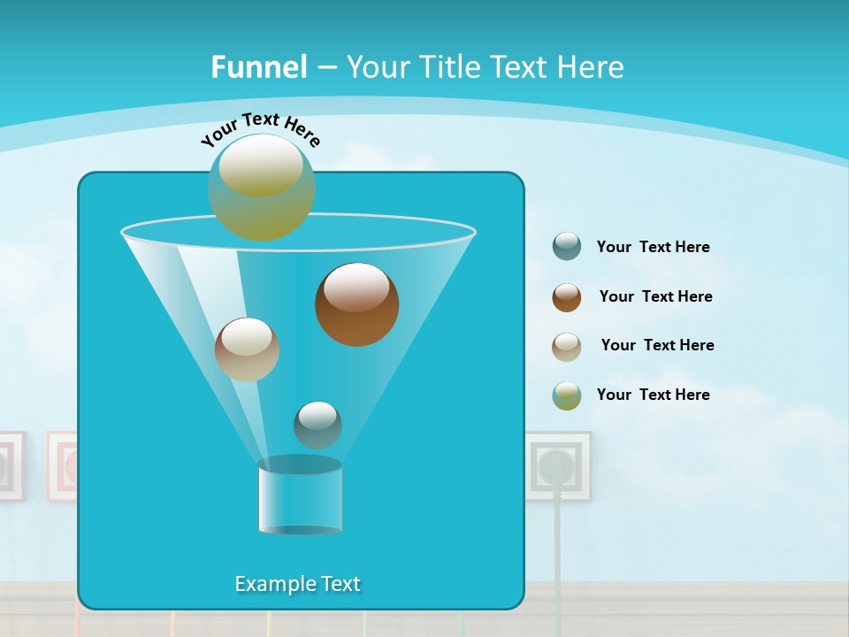 Room Background Symbol PowerPoint Template