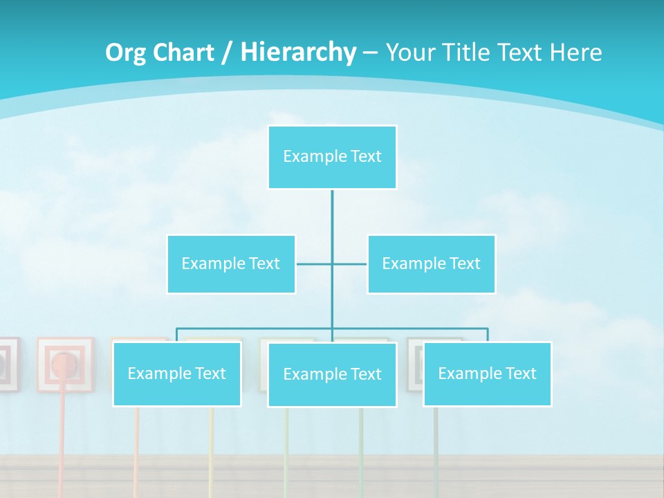 Room Background Symbol PowerPoint Template