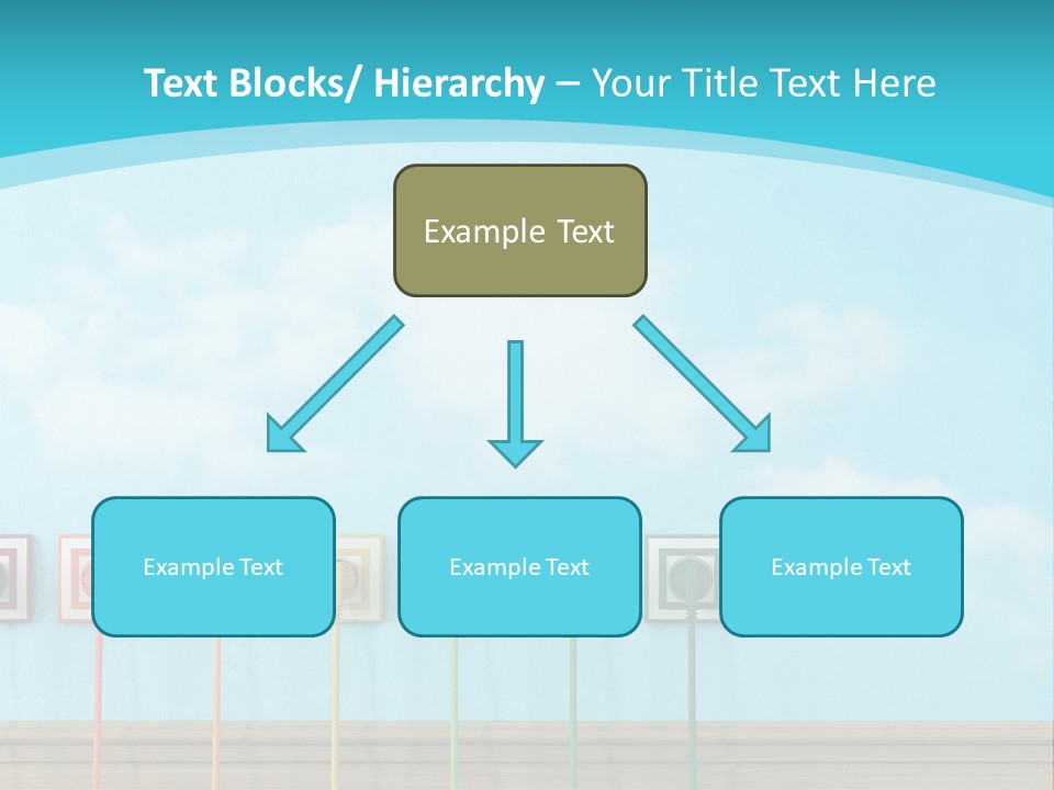 Room Background Symbol PowerPoint Template