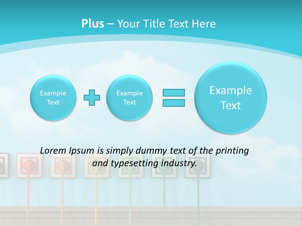 Room Background Symbol PowerPoint Template