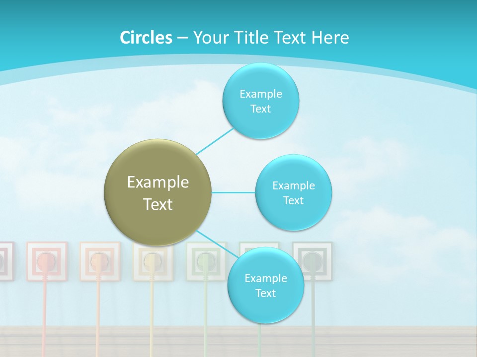 Room Background Symbol PowerPoint Template