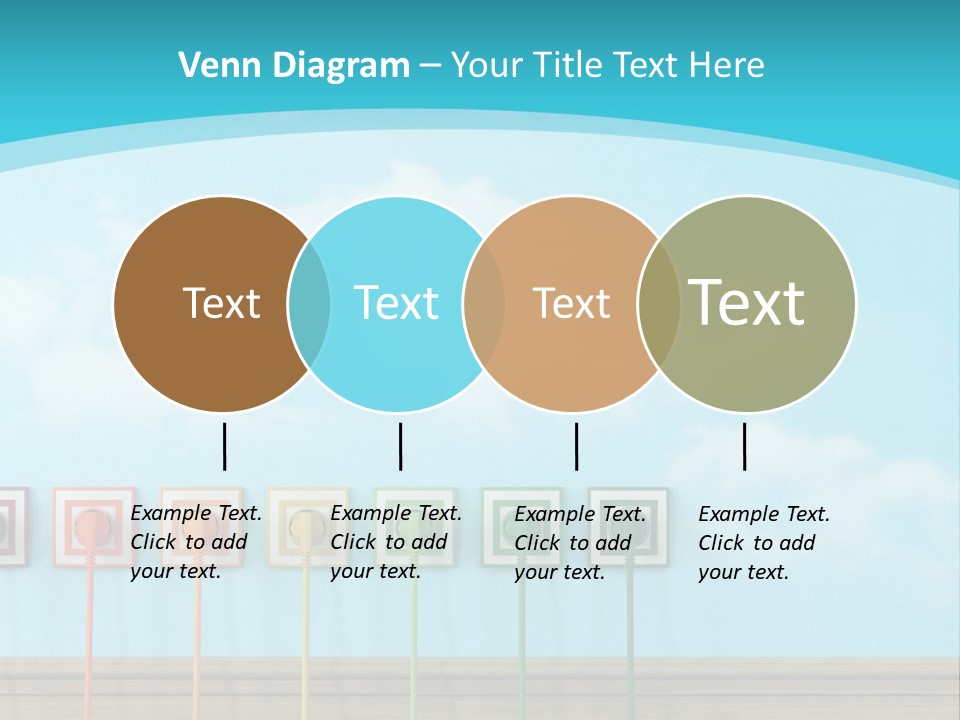 Room Background Symbol PowerPoint Template