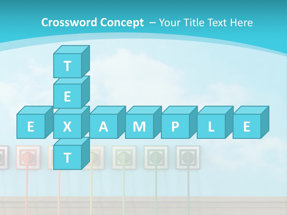 Room Background Symbol PowerPoint Template