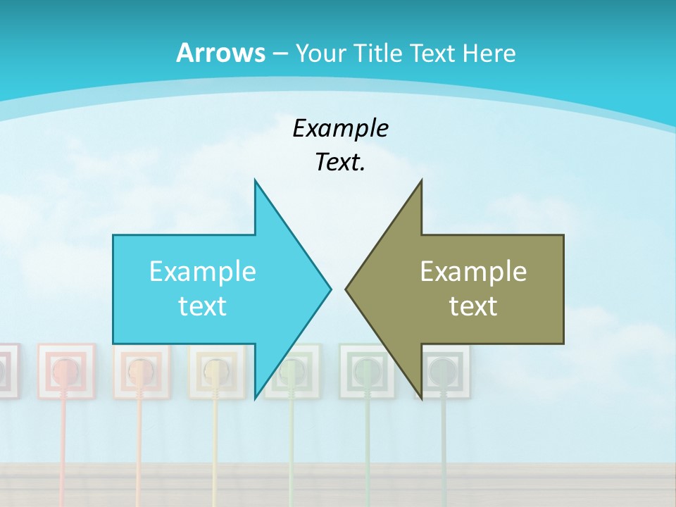 Room Background Symbol PowerPoint Template