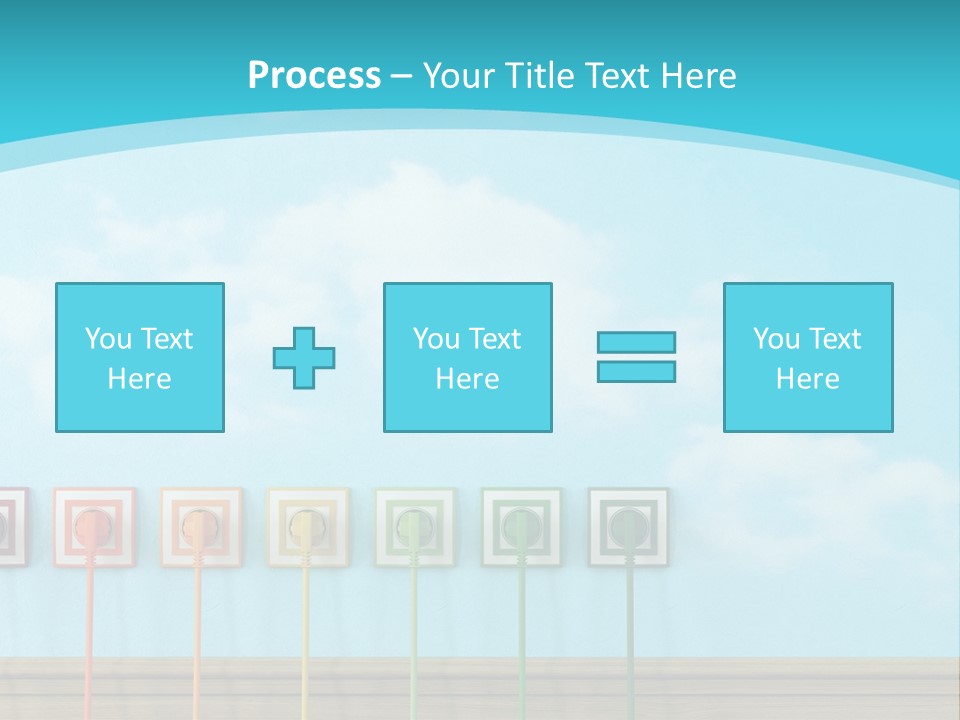 Room Background Symbol PowerPoint Template