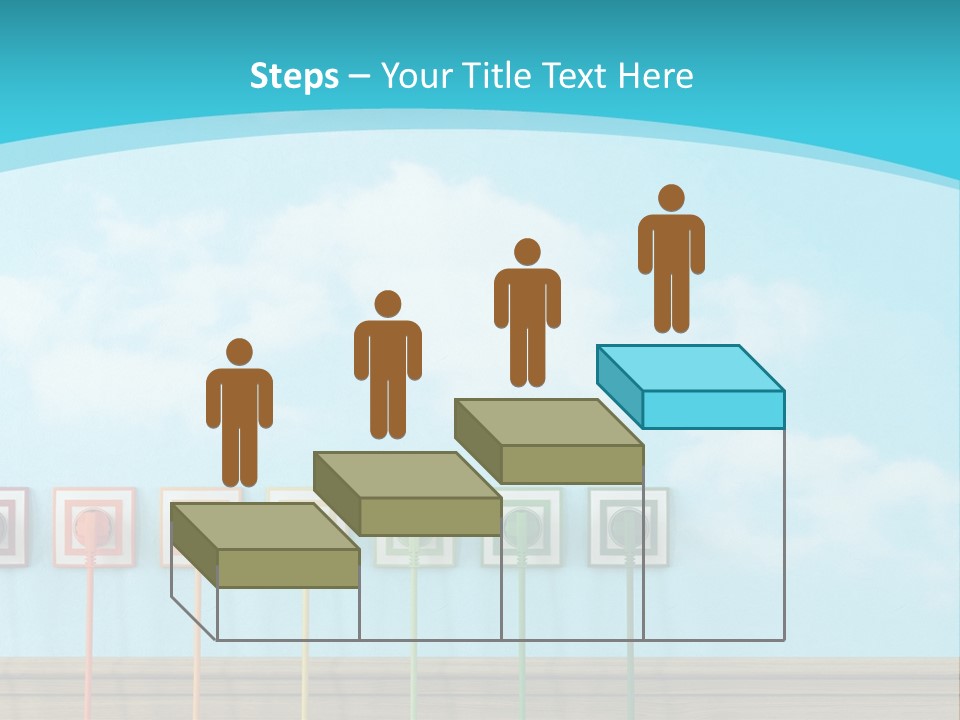Room Background Symbol PowerPoint Template