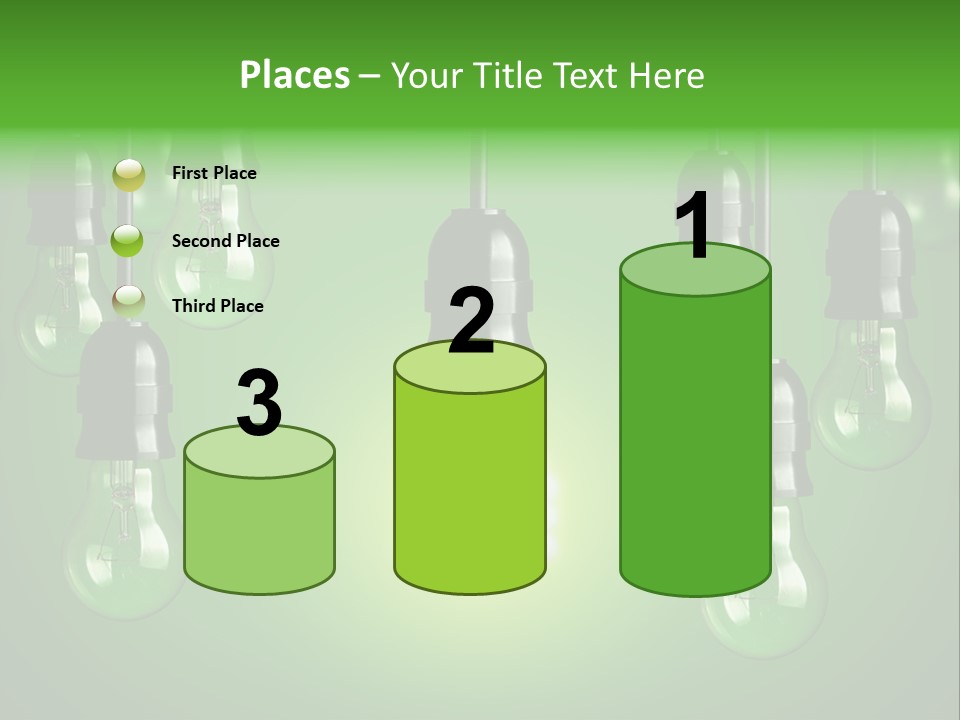 Electricity Brightly Efficiency PowerPoint Template