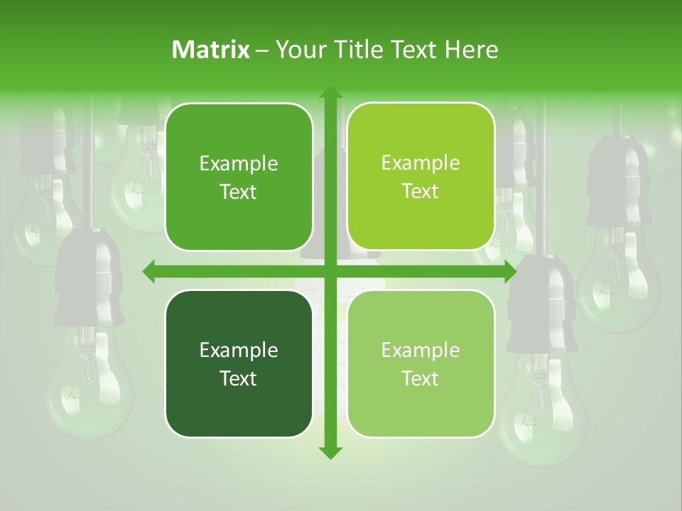 Electricity Brightly Efficiency PowerPoint Template