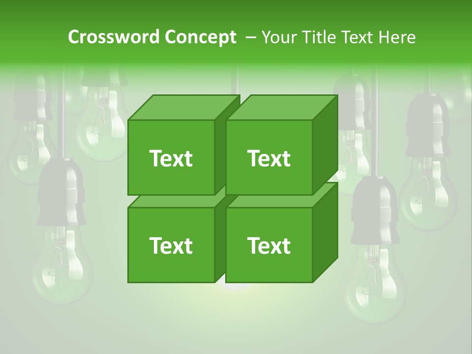 Electricity Brightly Efficiency PowerPoint Template