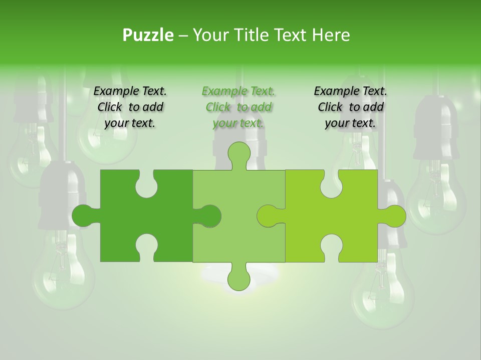 Electricity Brightly Efficiency PowerPoint Template