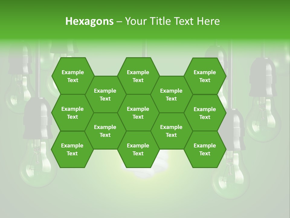 Electricity Brightly Efficiency PowerPoint Template