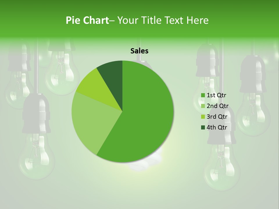 Electricity Brightly Efficiency PowerPoint Template