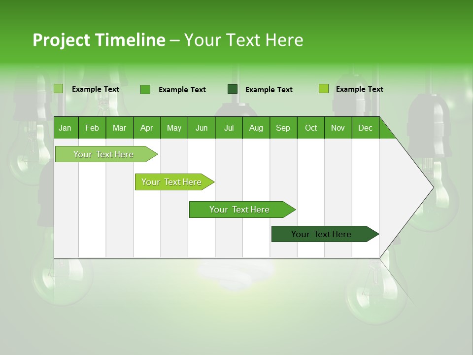 Electricity Brightly Efficiency PowerPoint Template