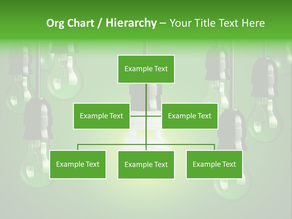 Electricity Brightly Efficiency PowerPoint Template