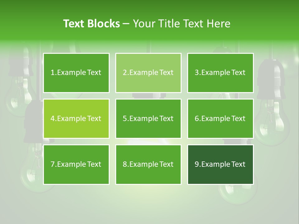Electricity Brightly Efficiency PowerPoint Template