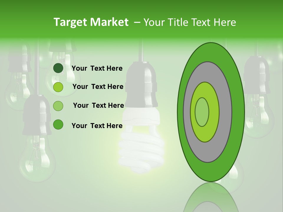 Electricity Brightly Efficiency PowerPoint Template