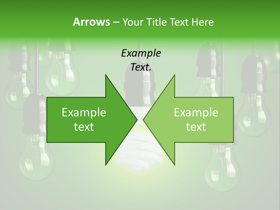 Electricity Brightly Efficiency PowerPoint Template