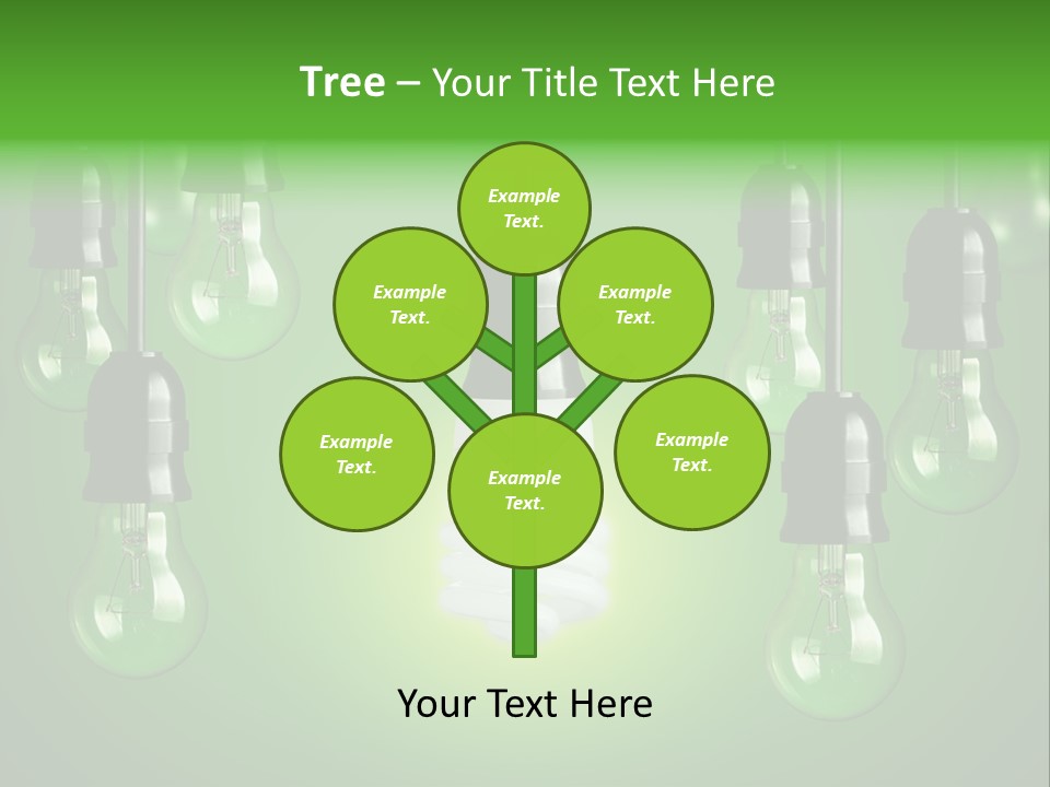 Electricity Brightly Efficiency PowerPoint Template