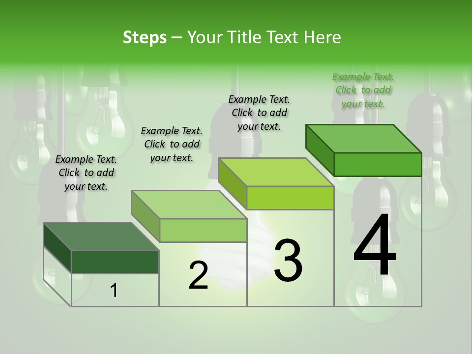 Electricity Brightly Efficiency PowerPoint Template