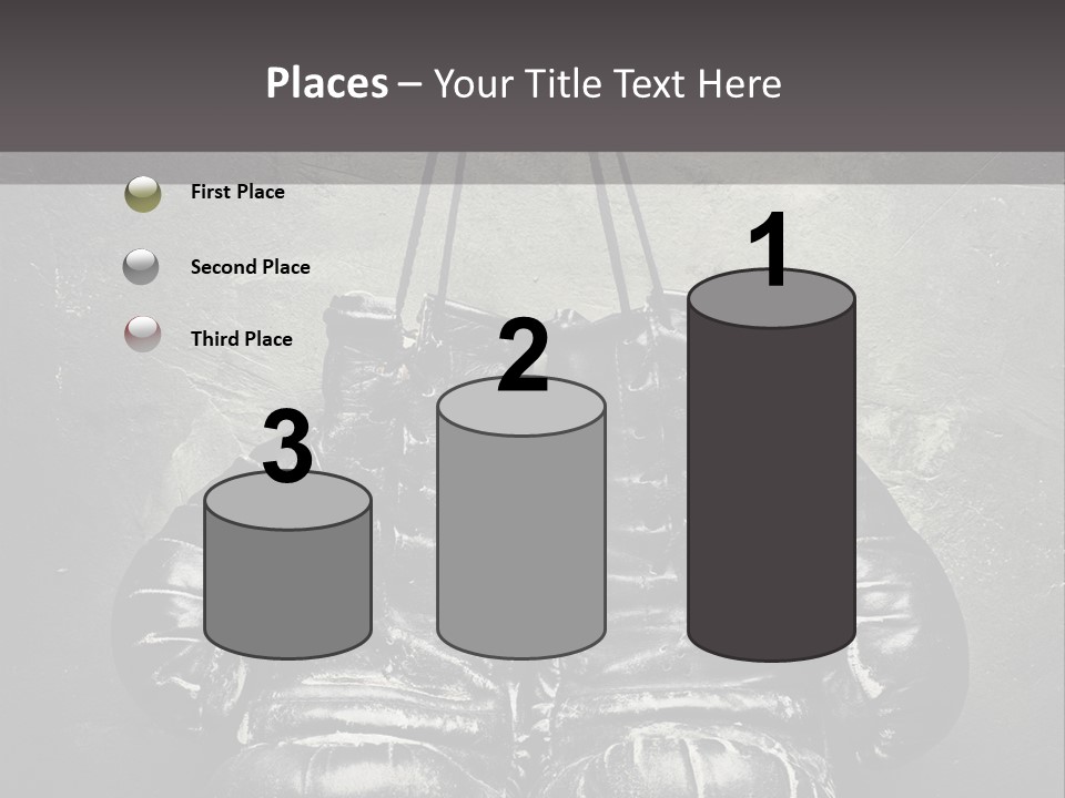 Dangling Recreation Leather PowerPoint Template