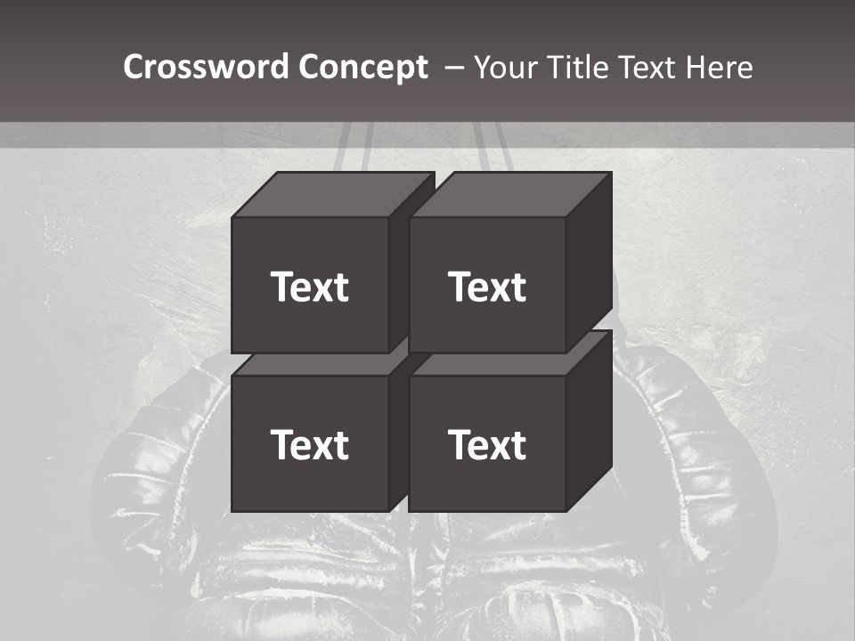 Dangling Recreation Leather PowerPoint Template