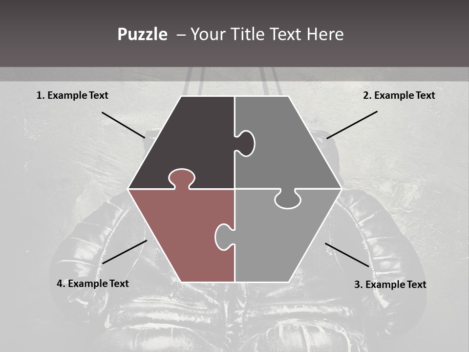 Dangling Recreation Leather PowerPoint Template