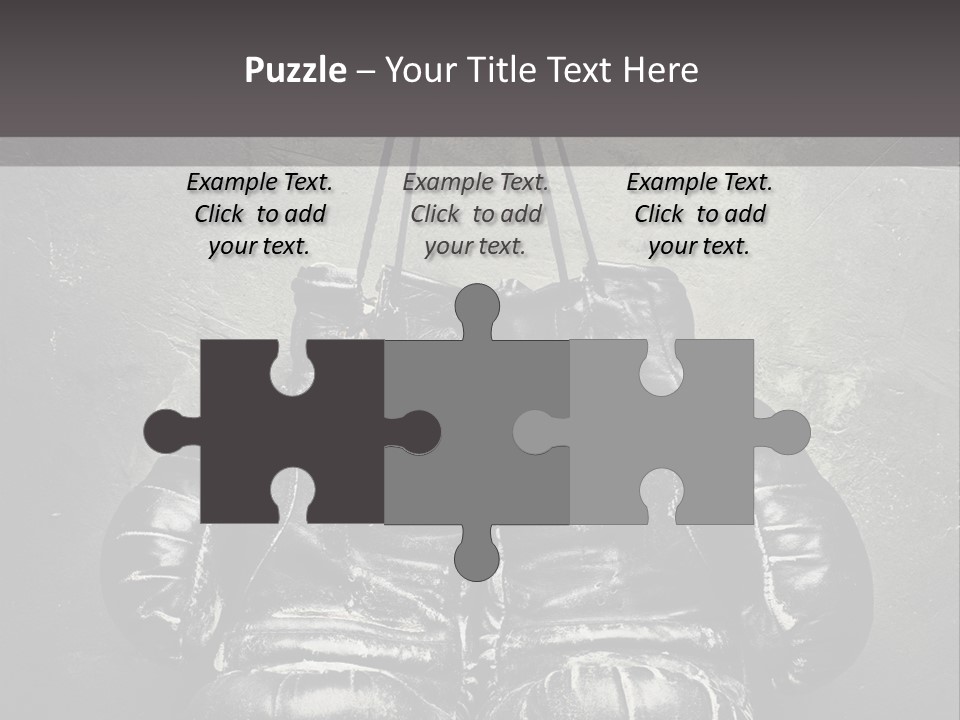 Dangling Recreation Leather PowerPoint Template