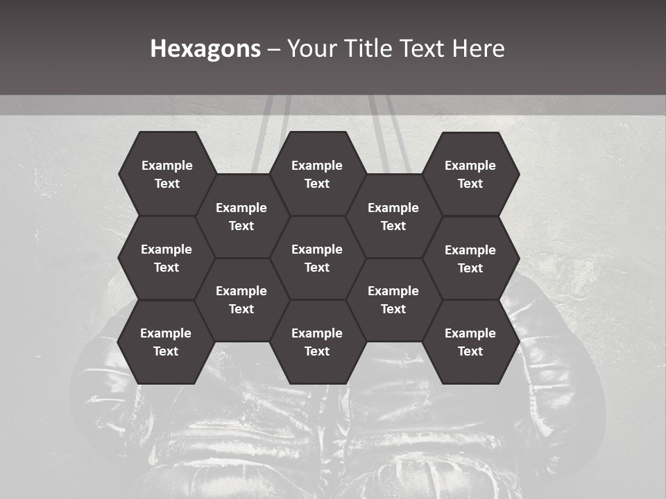 Dangling Recreation Leather PowerPoint Template