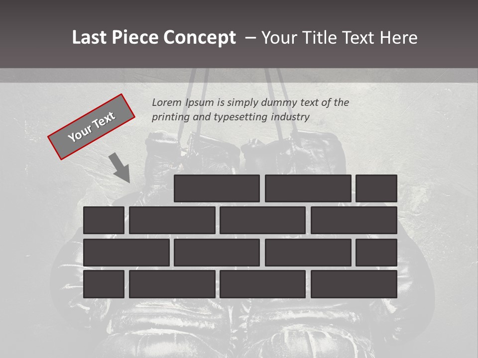 Dangling Recreation Leather PowerPoint Template